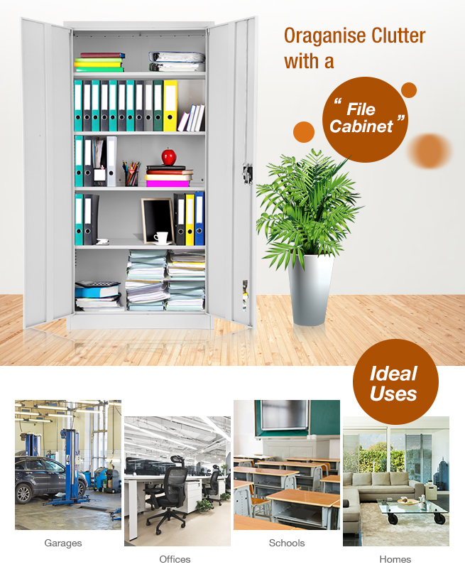 180cm Steel Storage Cabinet
